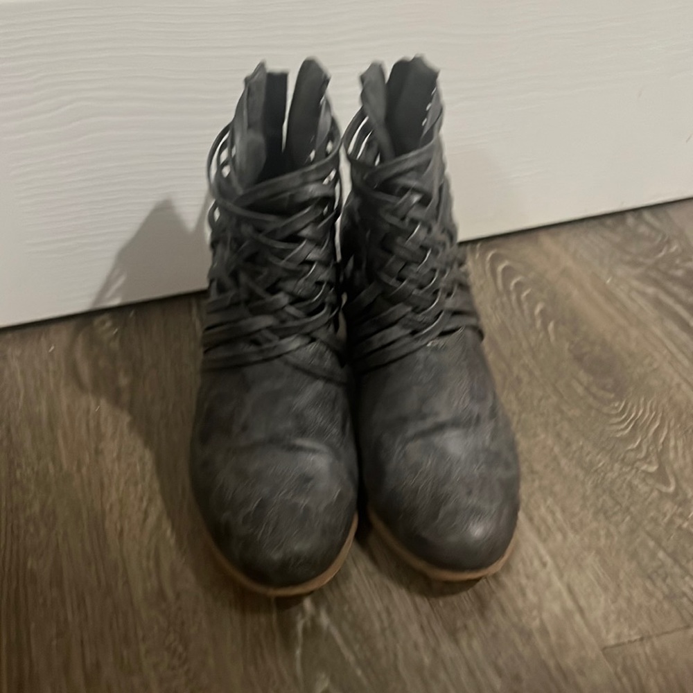 2 for $10 sale**Gray high heeled booties